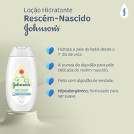 Hidratante Johnson's Recém-Nascido: Toque Suave e Proteção - imagem 2