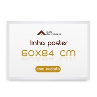 Moldura 60x84 com Acetato para Quadros e Posters - Proteção e Elegância para sua Arte - imagem 1
