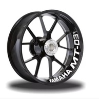 Adesivo Logo Interno MT-03 Preto Cromo - Proteção e Estilo Personalizado - imagem 2