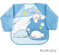 KaBaby Babador com Manga Foca Azul – Estilo e Proteção para Bebês - imagem 4