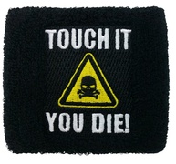 Meia de Cobertura "Touch It You Die" para Reservatório de Freio de Moto - Estilo e Proteção - imagem 1