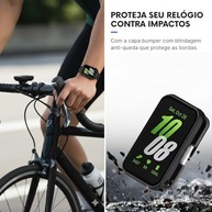 Simpway Capa com Película Galaxy Fit3: Proteção Total Transparente e Resistente - imagem 3