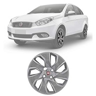 Calota Aro 15 Fiat Grand Siena 14/15 Prata Grid - Design e Proteção - imagem 3
