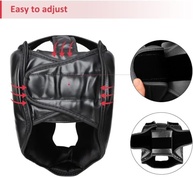 Capacete de Boxe GROOFOO: Proteção Total para Crianças e Adultos | Kickboxing, MMA, Muay Thai - imagem 3