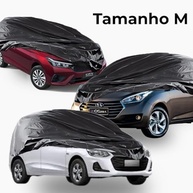 Capa de Carro M Impermeável Forrada Anti-UV - Proteção Total HB20, Onix, Honda City - imagem 3
