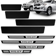 Soleira Adesiva Elegance Hilux 2008-2015 4 Portas: Proteção e Estilo Premium - imagem 2