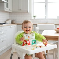 Babador Blusa com Manga Longa Impermeável para Bebês - Proteção Total na Hora da Comida - imagem 5