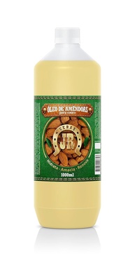 Óleo de Amêndoas JR 1000ml: Hidratação Profunda e Proteção para Couro - imagem 1