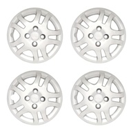 Kit 4 Calotas Prata Aro 14 para Fiesta Class Sedan 2011-2013 - Design Moderno e Proteção - imagem 2