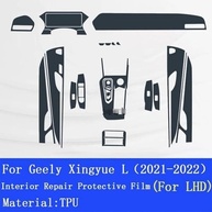 Proteção Premium para Geely Xingyue L 2021-2022: Película TPU Transparente Antiarranhões para Console Central - imagem 4
