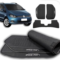 Tapete Borracha Spacefox 2006-2013 3 Peças Premium - Proteção Total e Fácil Limpeza - imagem 2