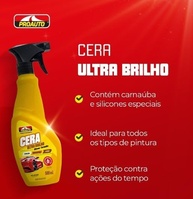 Proauto Cera Líquida Ultra Brilho 500ml: Proteção e Brilho Impecável para Seu Carro - imagem 4