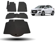 Tapete de Borracha Porta-Malas Onix Hatch 2020-2023 - Proteção e Estilo Interno - imagem 1