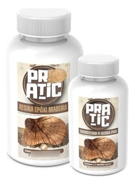 Resina Epoxi Pratic Madeira - Reforço e Proteção para Mesas e Tábuas de Carnes 300g - imagem 2