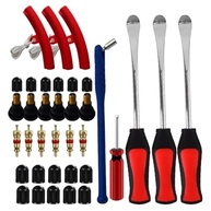 Kit Essencial 30 Peças: Ferramentas Profissionais para Troca de Pneu de Moto com Proteção de Aro - imagem 2