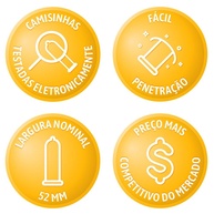 Preservativo Elite: Kit com 15 Pacotes + Proteção - imagem 2