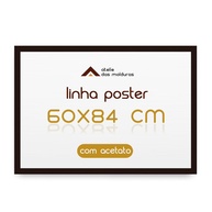 Moldura 60x84 com Acetato para Quadros e Posters - Proteção e Estilo para sua Arte - imagem 1
