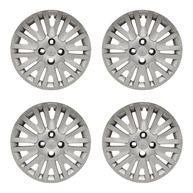 Kit 4 Calotas Aro 15 Prata para Gol G5 Power (2009-2010) - Design Moderno e Proteção - imagem 1