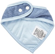 Babador Bandana Jeans Impermeável para Bebê - Estilo e Proteção na Hora da Refeição - imagem 3