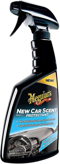 Meguiar's New Car Scent: Limpeza, Brilho e Proteção para Interior Automotivo 473ml - imagem 1