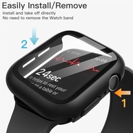 JETech Capa com Película para Apple Watch Series 11/10 46mm: Proteção Total e Estilo Premium - imagem 5