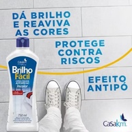 Casa Km Cera Líquida Brilho Fácil Incolor 750ml - Pisos Brilhantes com Proteção Duradoura - imagem 3