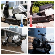 Capa Protetora Solar e Térmica para Assento de Scooter Elétrica e Moto - Proteção Completa e Conforto - imagem 4