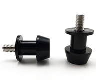 Bobinas de Braço Oscilante CNC 10mm para Yamaha R3 R6 R6S R1 - Proteção e Estilo (Preto) - imagem 4