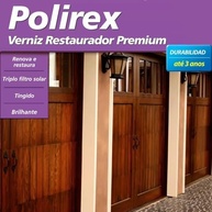 Verniz Polirex Restaurador Imbuia 18L - Brilho e Proteção Premium para Madeiras - imagem 3