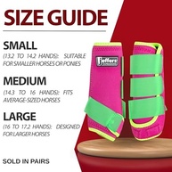 Jeffers Expression Botas de Cavalo Neon: Proteção e Estilo para Seu Equino - imagem 3