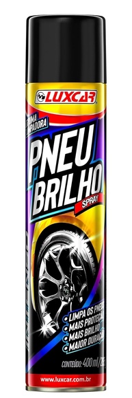 Luxcar Spray Limpa Pneu: Brilho Intenso e Proteção Duradoura para Seus Pneus - imagem 1