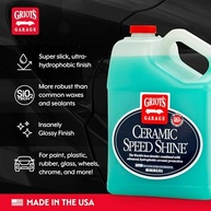 Griot's Garage 10986 Cerâmica Speed Shine Gallon - Proteção Avançada com SiO2 - imagem 4