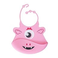 Babador de Silicone Papi Monstrinhos Baby com Bolso – Proteção e Estilo na Hora da Papinha - imagem 2