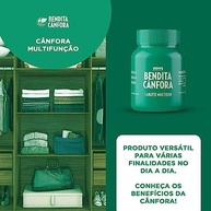 Bendita Cânfora Pote com 30 Tabletes - Proteção Natural contra Insetos e Mofo - imagem 5