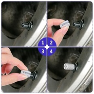 Tampas de Válvula de Pneu Premium: Proteção e Estilo para Seu Veículo (Pacote com 5) - imagem 5