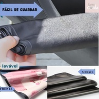 Tapa Sol Magnético Universal para Carro: Proteção UVA/UVB com Desenho de Coelhinhos - imagem 4
