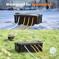 Caixa de Conexão Elétrica à Prova d'Água Diivoo IPX4 - Proteção Total para Seus Cabos Externos - imagem 3