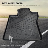 Tapete Bandeja Borracha Jeep Commander Jogo Completo 3mm Borda Alta - Proteção Total - imagem 3