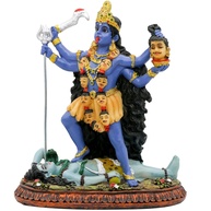 Estátua de Kali Ma - Deusa Hindu da Transformação e Proteção | Murti de 13cm para Templo, Altar ou Decoração Espiritual - imagem 1