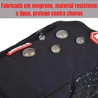 Luva Térmica Moto Touch Screen Unissex: Proteção Total contra Frio, Chuva e Vento - imagem 4