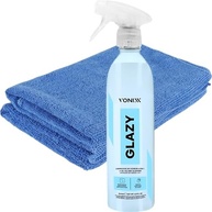 Glazy 500ml Limpa Vidros 4 Em 1 + Pano Microfibra - Brilho e Proteção para Seus Vidros - imagem 2