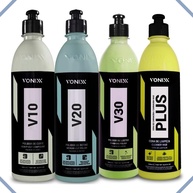 Kit Vonixx Polimento Automotivo Profissional - 4 Produtos para Brilho e Proteção Total - imagem 1