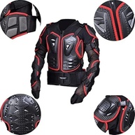 Jaqueta de Armadura para Motociclista: Proteção Total Anti-Queda e Conforto Respirável (Vermelha, XXL) - imagem 3