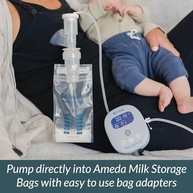 Ameda Sacos de Armazenamento Pump'N Protect para Leite Materno - 150 Peças, 170g, Sem BPA - imagem 5