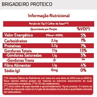 Absolut Nutrition, Pasta de amendoín proteica, adoçado com stévia, Sabor brigadeiro, 500 gramas - imagem 2
