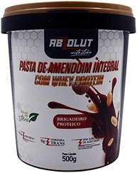 Absolut Nutrition, Pasta de amendoín proteica, adoçado com stévia, Sabor brigadeiro, 500 gramas - imagem 1