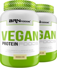 Kit 2x Vegan Protein Baunilha 2kg - BRN Foods - imagem 1