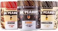 Kit 3x Pasta de Amendoim 600g com Whey Protein BROWNIE-BUENISSIMO-COOKIES - imagem 1