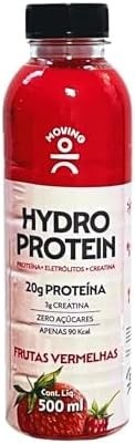 Kit com 4 Garrafas de Hydro Protein Proteína + Eletrólitos + Creatina Sabores Sortidos de 500mL cada - Moving - imagem 2