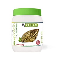 W Vegan Rice Protein 660G Sabor Chocolate - imagem 2